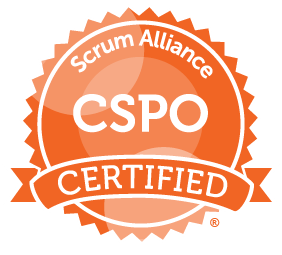 Certified Scrum Product Owner badge